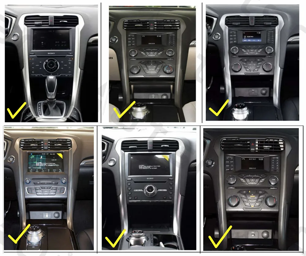 Aotsr 12," ips Tesla стиль Android 6,0 нет DVD плеер gps навигация для FORD Mondeo Fusion MK5 2013+ стерео блок мультимедиа