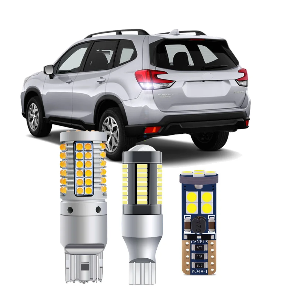 

For Subaru Forester 2014 2015 2016 2017 2018 2019 2020 2021 LED Bulbs Exterior Turn Signal Backup Tail Light Bulbs Canbus