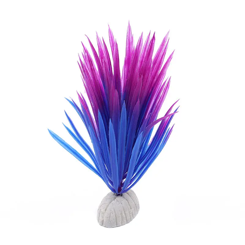 Искусственное пластиковое растение Нарцисс водная трава аквариум декоративный