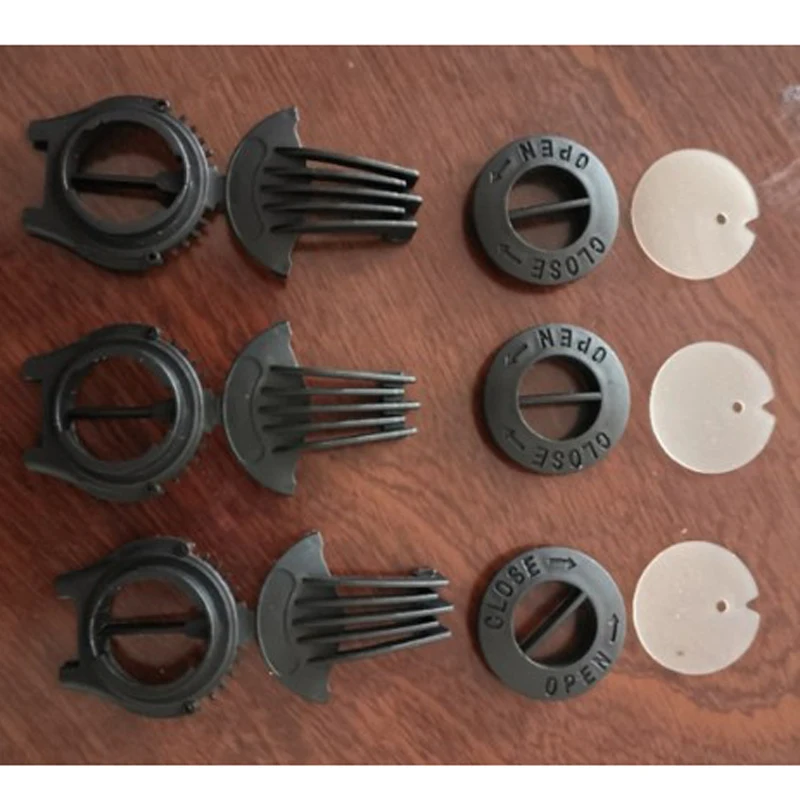 

Nukrier 50pcs Anti-dust Mask Valves with Gasket men women Anti Haze Air Pollution Breathing Carbon Mask Breathing Filter Valve