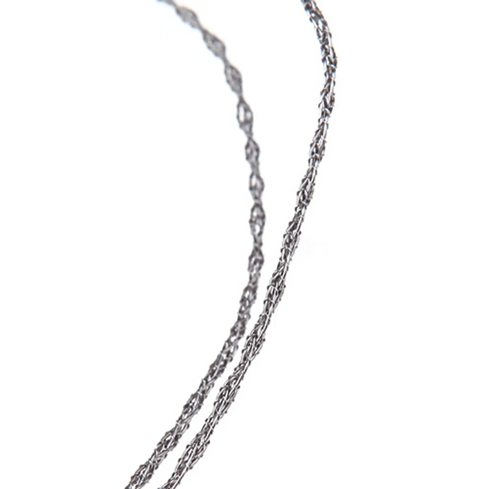 Отдых на природе Нержавеющая сталь шнур пила легкий гибкий Портативный для