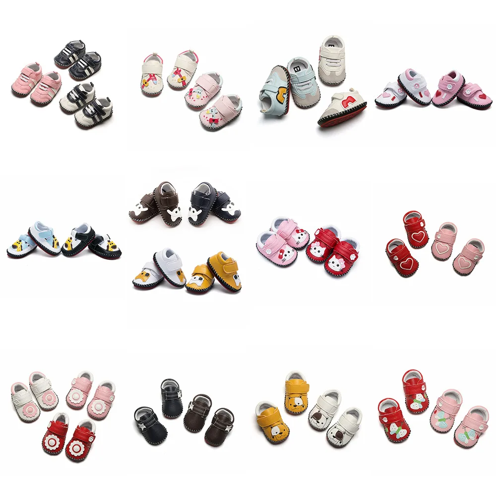 Новорожденные детские мокасины из натуральной кожи детская обувь для младенца