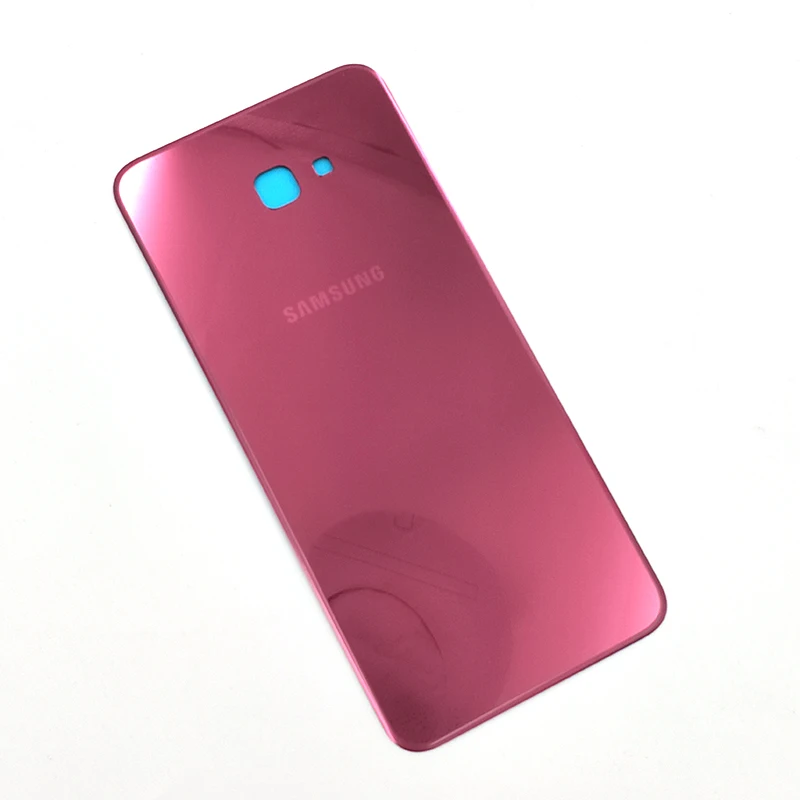 Оригинальный чехол для задней панели Samsung J4 + J4Plus Сменный Чехол стеклянной двери