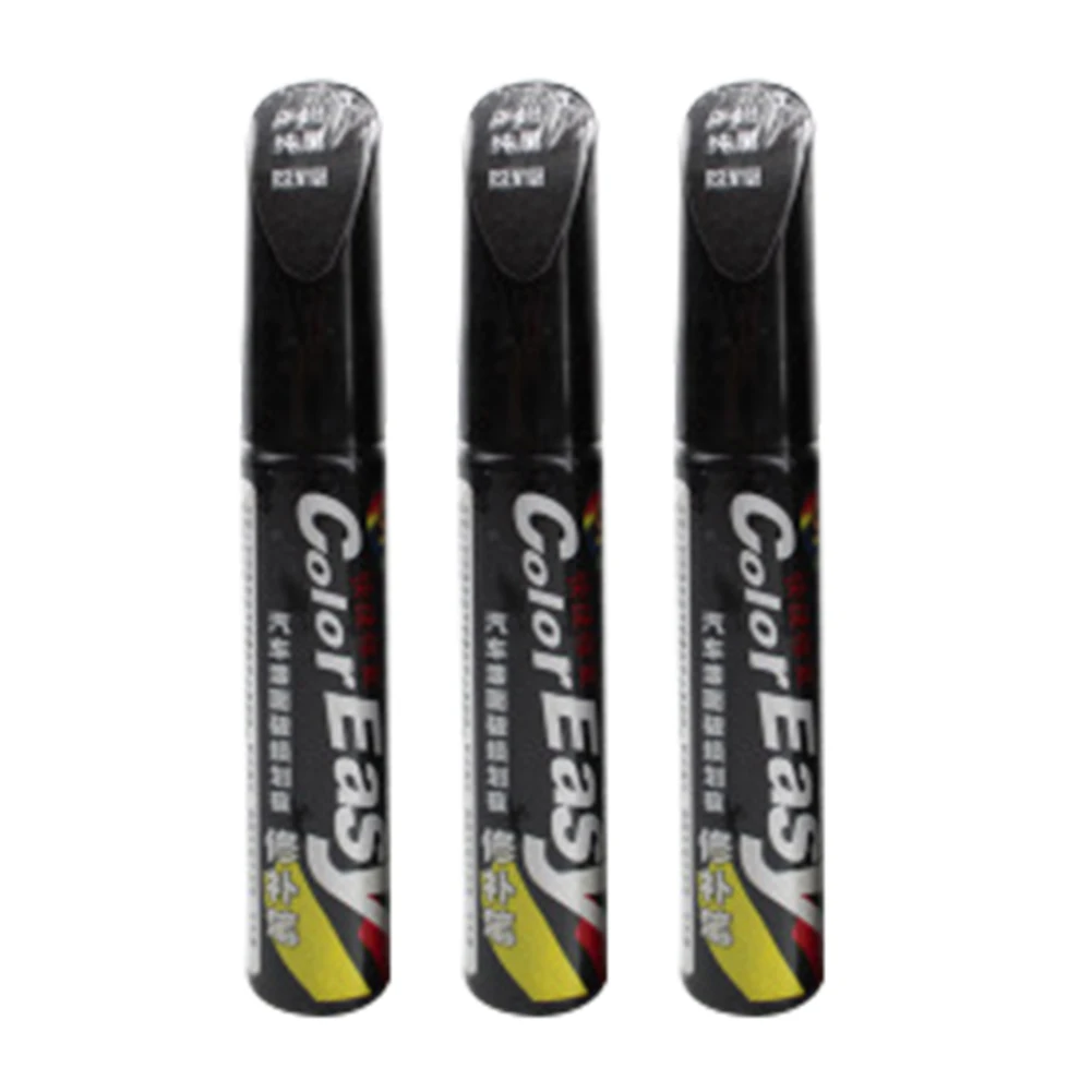 

3pcs 12ml Car Paint Scratch Clear Repair Pen Automobile Paint Care Tool Professional Applicator Waterproof Car Paint Repair