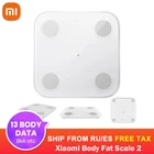 Весы Xiaomi MI, смарт-весы для определения состава тела, Bluetooth 5,0