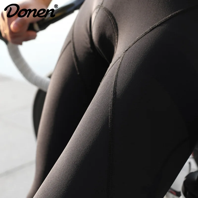 DONEN 2018 Cycling Bike Pants Men's Thermal Fleece Wind Equipment Windproof Sports Outdoor Winter Autumn Trousers | Спорт и