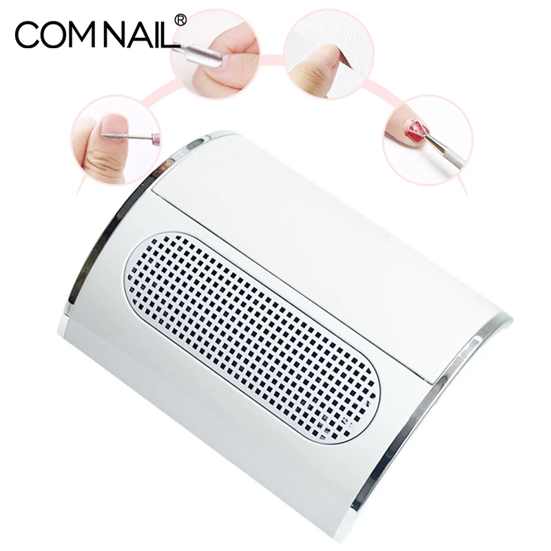 

Nail Fan Art Salon Suction Dust Collector With Three Power Fans 40W Vacuum Cleaner Manicure Tool Professional Nail Cleaner Tools