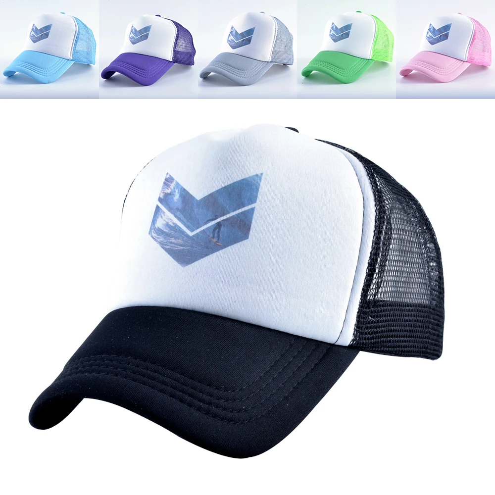 

Baseball Cap For Men Personalized Surfers Breathable Mesh Student Summer Sun Hat Outdoor Sports