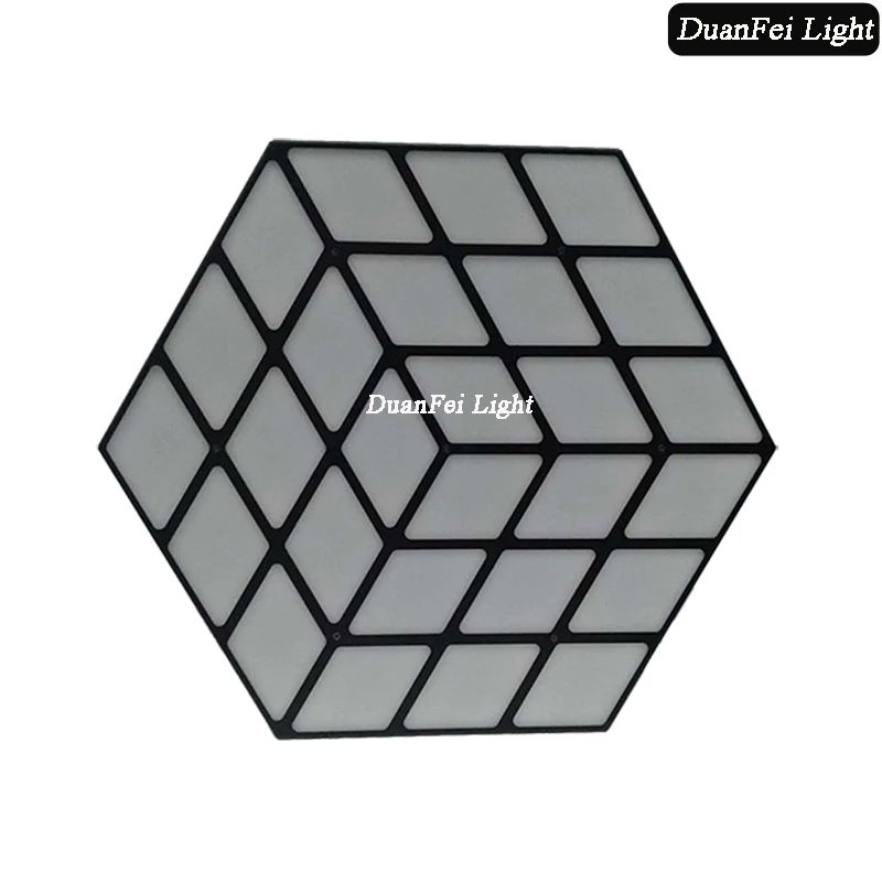 3 шт волшебный Креативный светодиодный настенный светильник 3D cube rgb color |