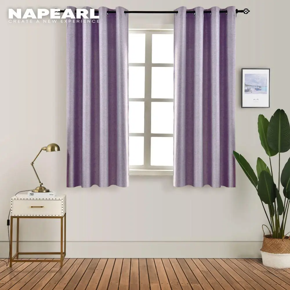 Компания NAPEARL цельнокроеное платье одноцветное полутени короткие шторы в