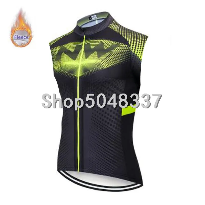 Зимние теплые флисовые NW езда на велосипеде без рукавов жилет велосипед