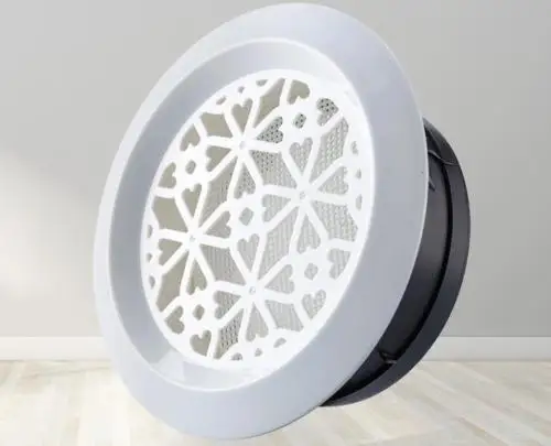 Регулируемый потолочный воздушный клапан круглый диффузор зеркальная решетка