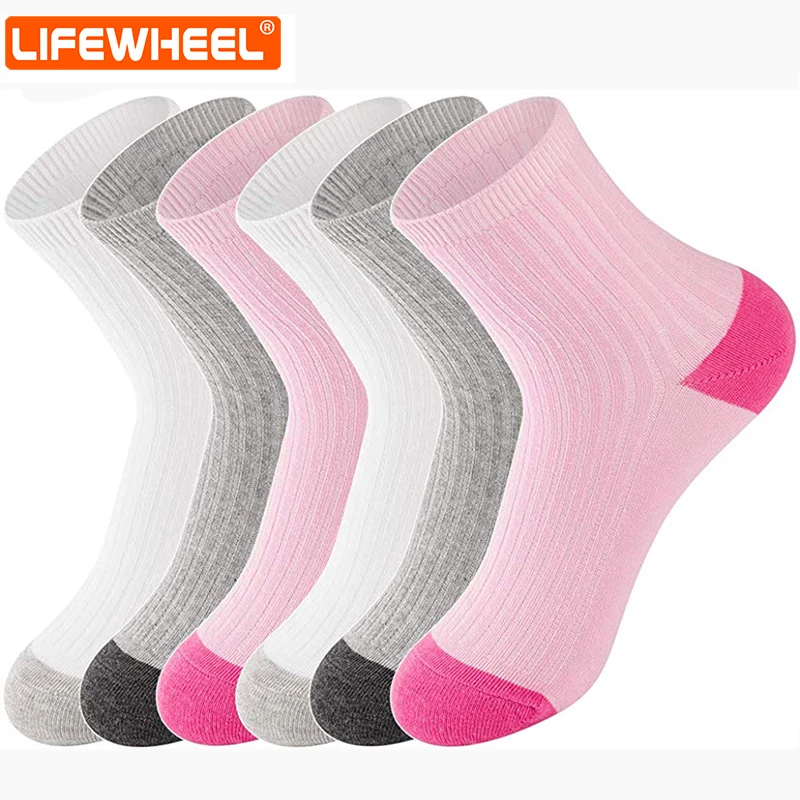 Милые хлопковые дышащие детские носки для мальчиков и девочек 6 пара/лот | Женская