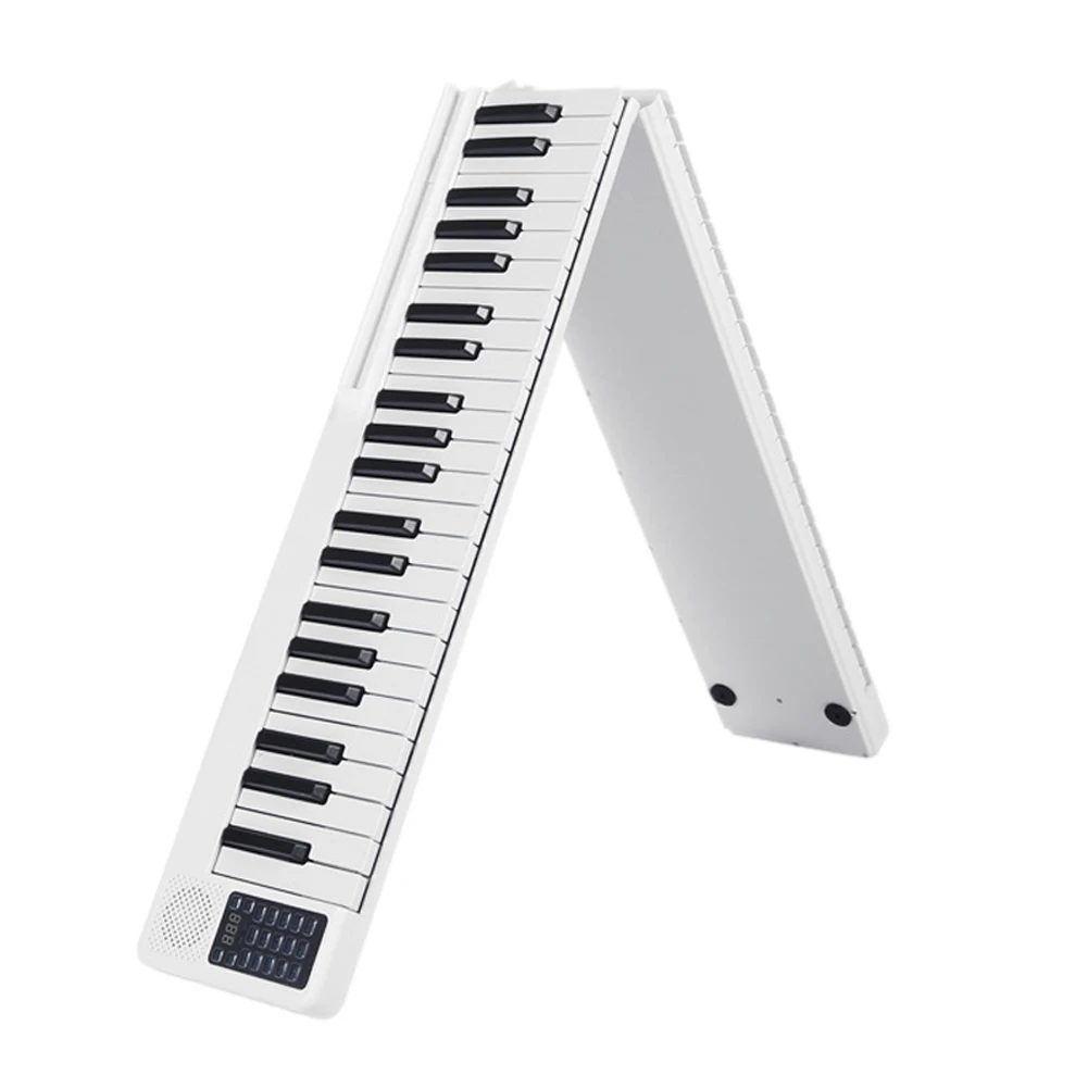 Портативное складное пианино на 88 клавиш цифровое многофункциональная