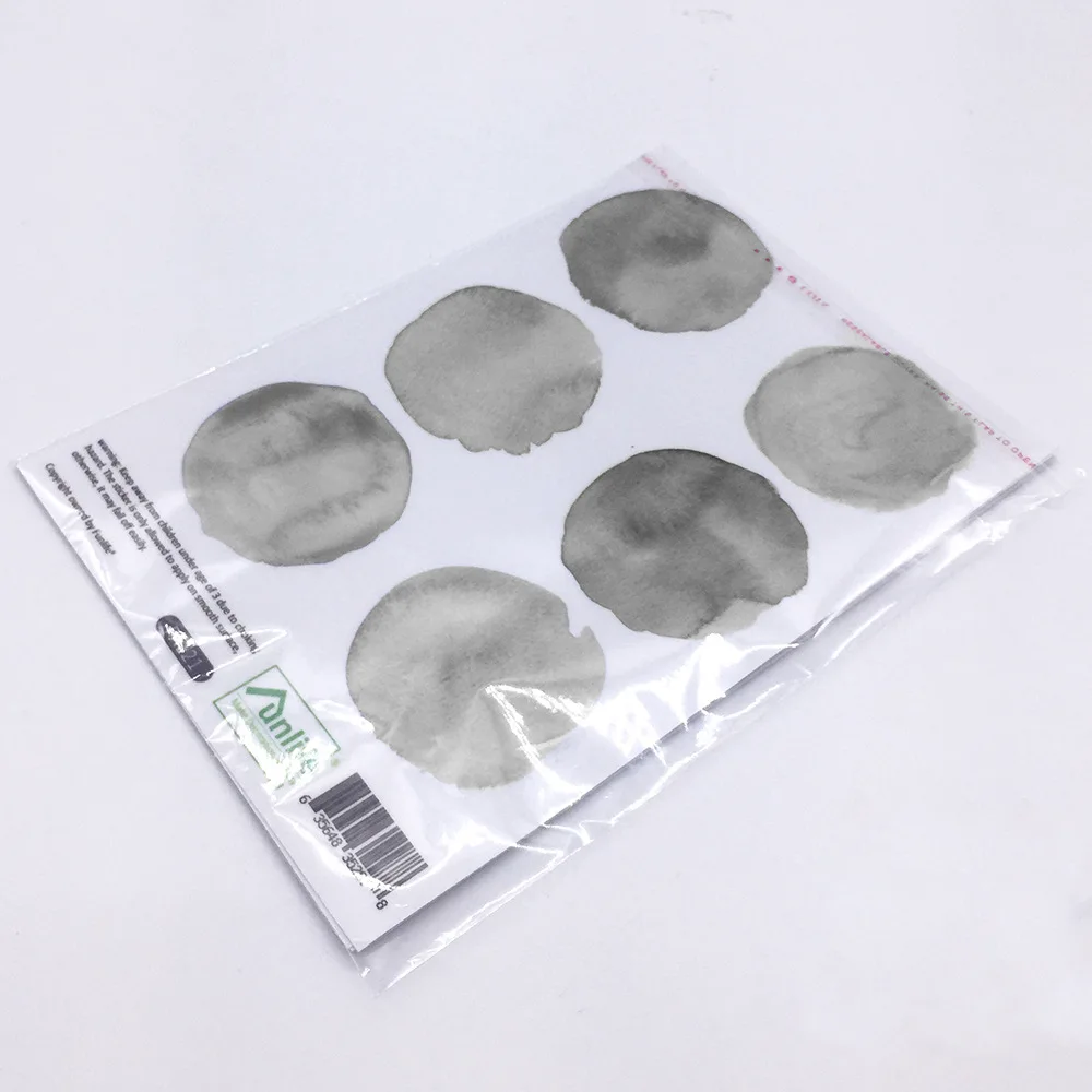 Чернила Funlife черные точки наклейка на стену для детской комнаты ПВХ Переводные