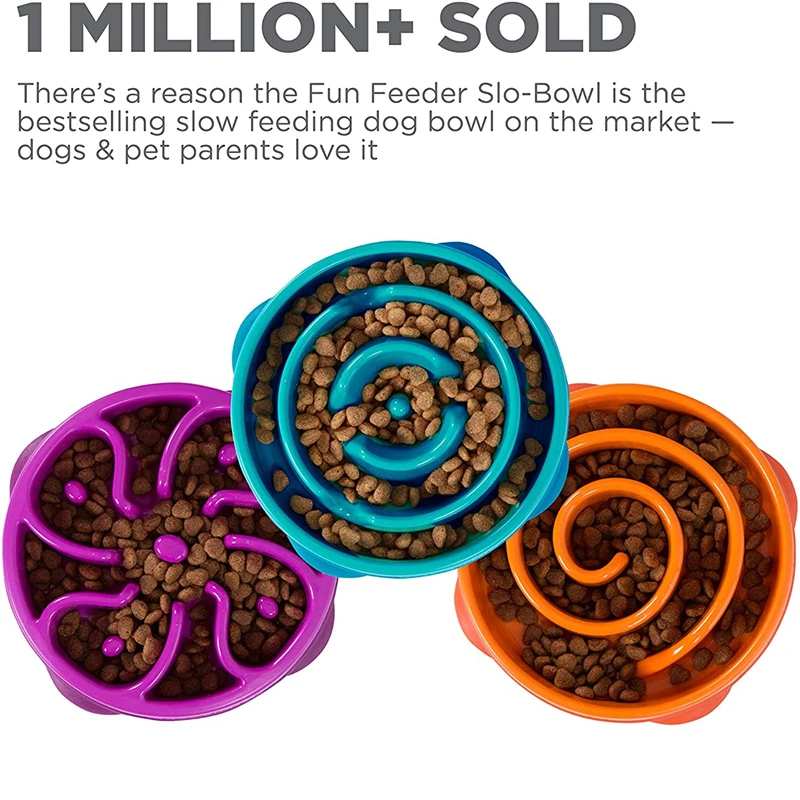 Интерактивная миска-лабиринт для домашних животных не скользит | Дом и сад