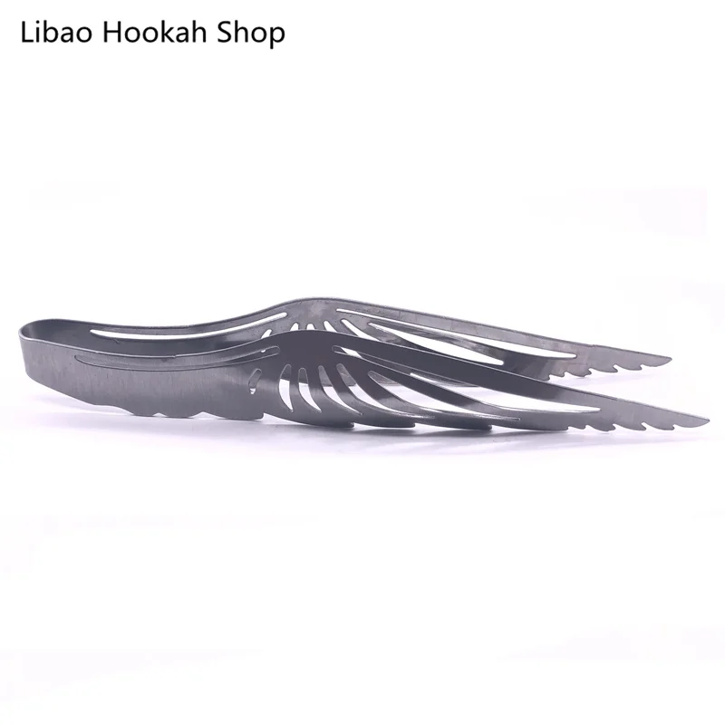 23 см серебряные крылья карбоновые зажимы искусственные щипцы искусственная кожа