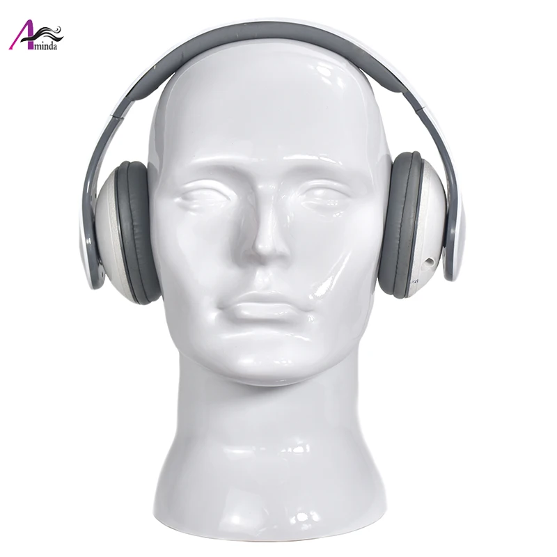 Мужской манекен для тренировки на стойке без ушей |