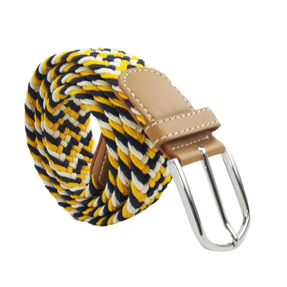 SAGACE многоцветные Новые мужские и женские штырьковые пряжки в полоску Холщовый