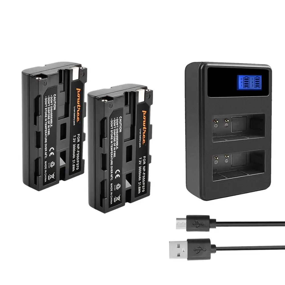 NP F550 Батарея Замена для Sony F330 F570 CCD SC55 TR516 TR716 TR818 TR910 TR917 и светодиодная лампа