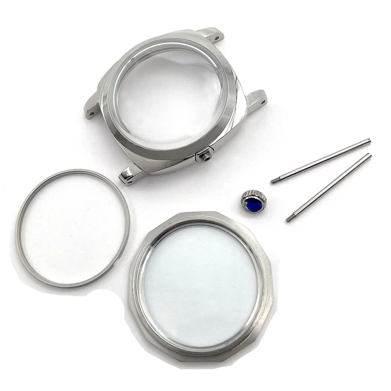 

Kili 47mm 316L Stainless Steel Polished Watch Case for Seagull ST3600 Movement Repair Parts is Suitable for ETA 6497 6498