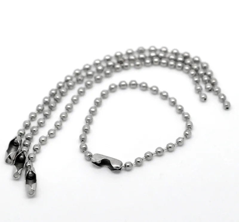 DoreenBeads 100 шт. серебряный цвет соединительная застежка стандартная бирка для