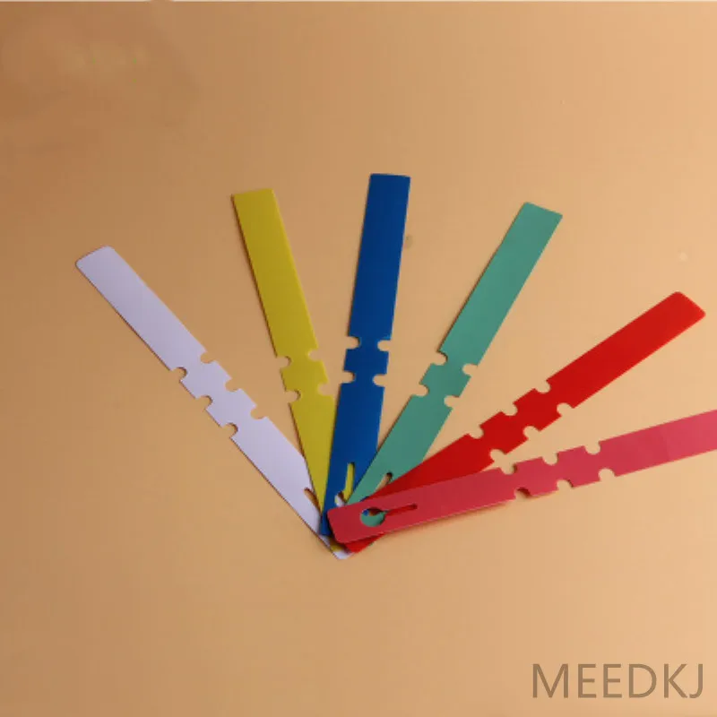 50 /100 штук садоводства ПВХ водонепроницаемая кольцевая этикетка с цветочным