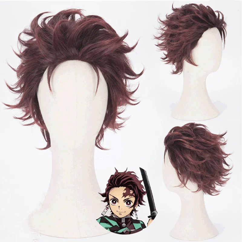 Аниме Демон Истребительница Kimetsu без Yaiba Костюмы для косплея камадо Tanjirou Кимоно