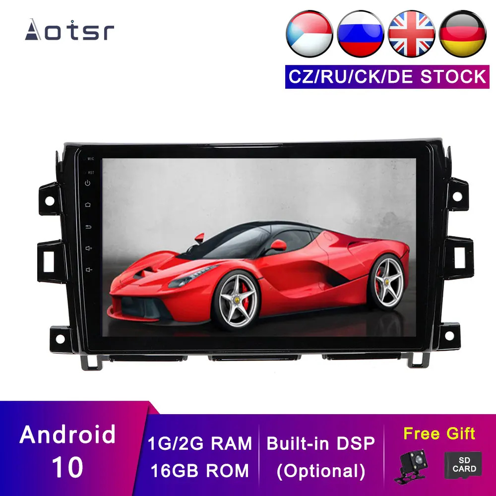

AOTSR Android10 Radio For NISSAN NP300 Navara 2014-2018 Car Player Head Unit Car GPS Navigation Multimedia Stereo with DSP 2+16G