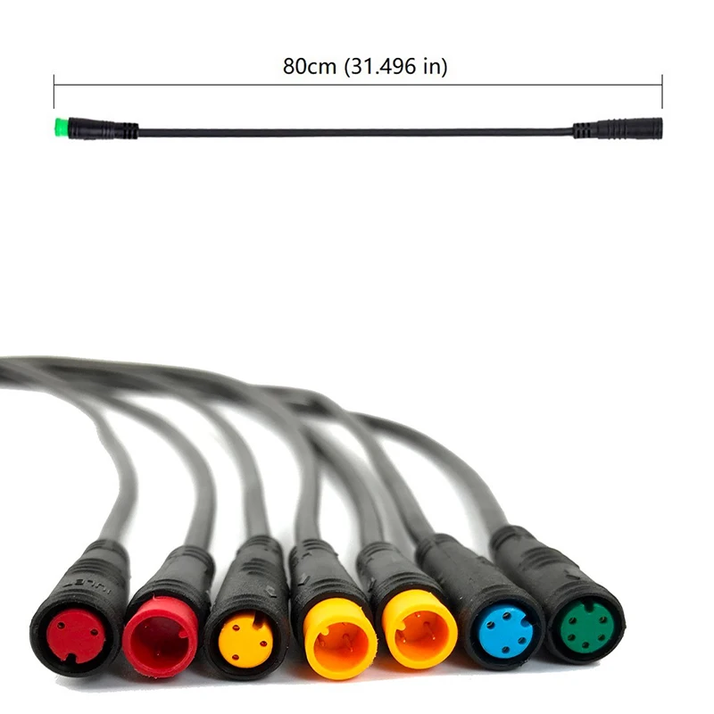 

2 3 4 5 Pin Cable Ebike Display Connector Cables Waterproof Connector Signal Line For Ebike Велосипед Bicycle Accessories
