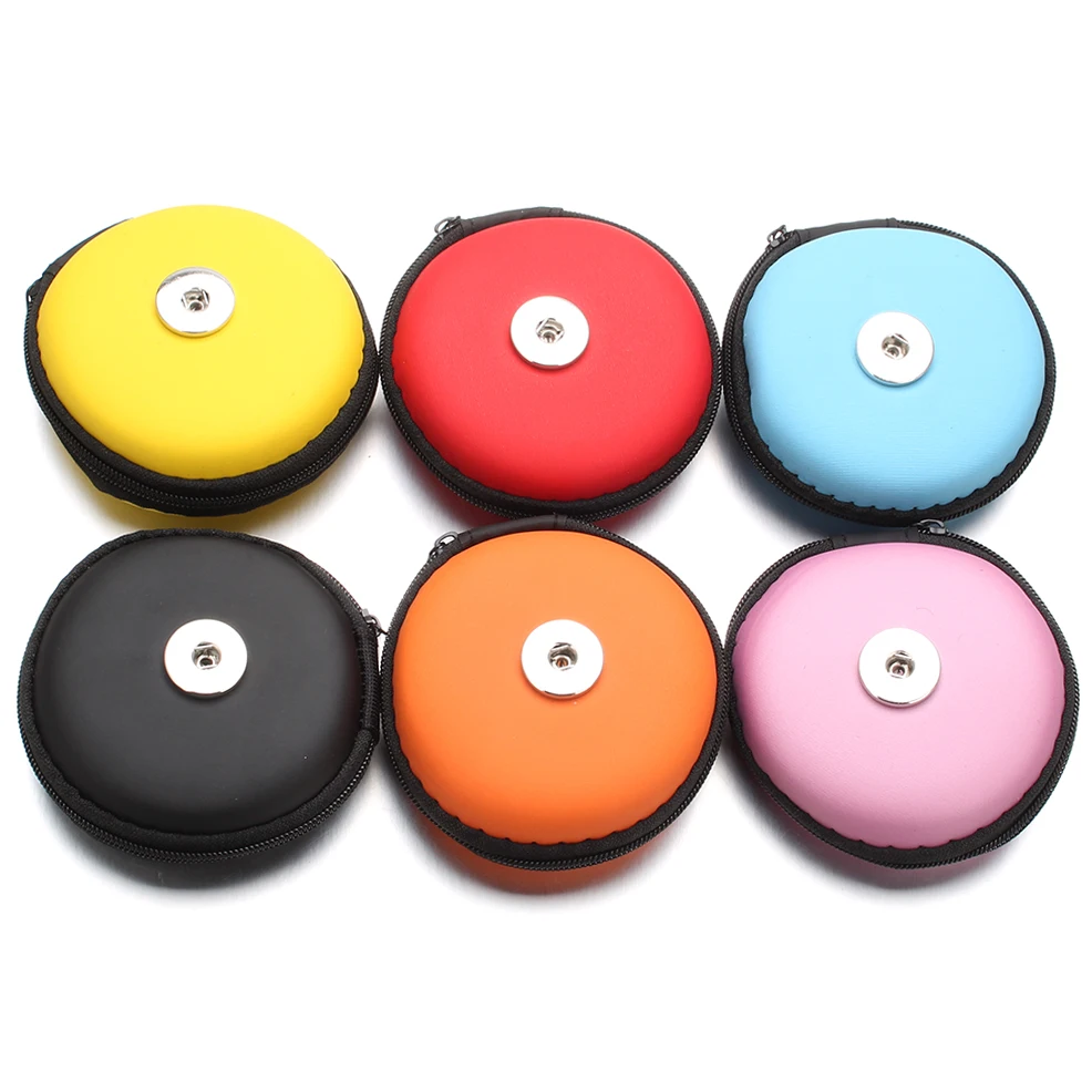 Новые ювелирные маленькие кошельки с кнопкой 18 мм сумочки для денег девушек и