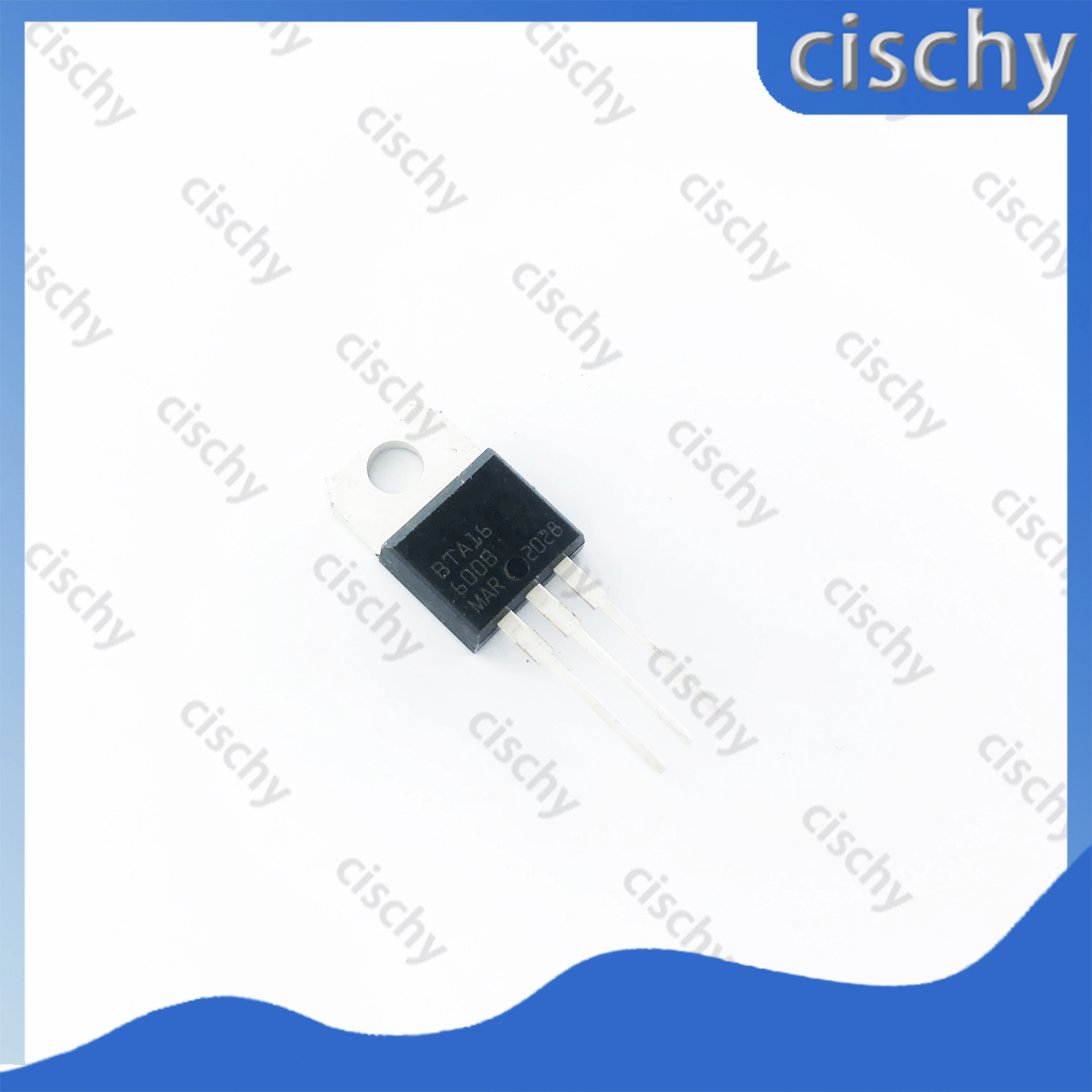 10 шт. BTA16-600B-220 BTA16-600 TO220 16-600B BTA16 600V 16A Новый и оригинальный в наличии