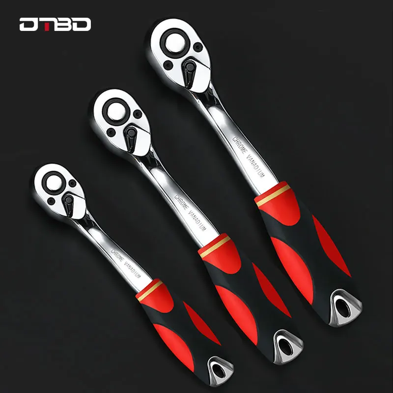 Раздвижной гаечный ключ DTBD телескопический инструмент с храповым механизмом 72