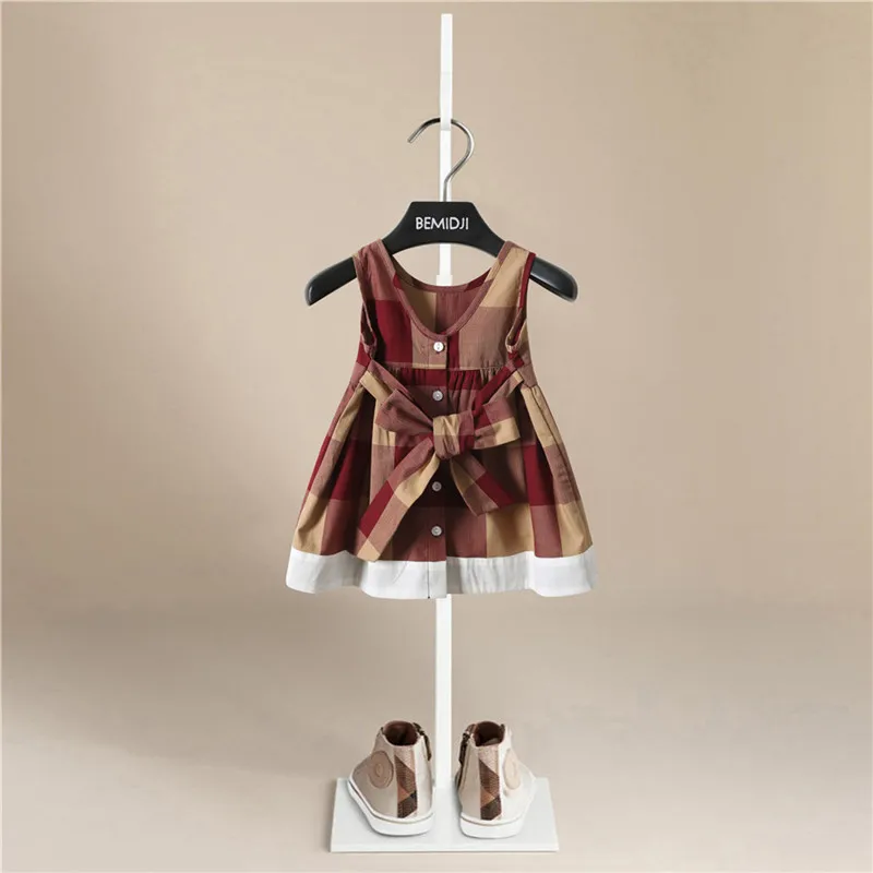 Новинка летнее платье для девочек без рукавов белая хлопковая сетчатая одежда по