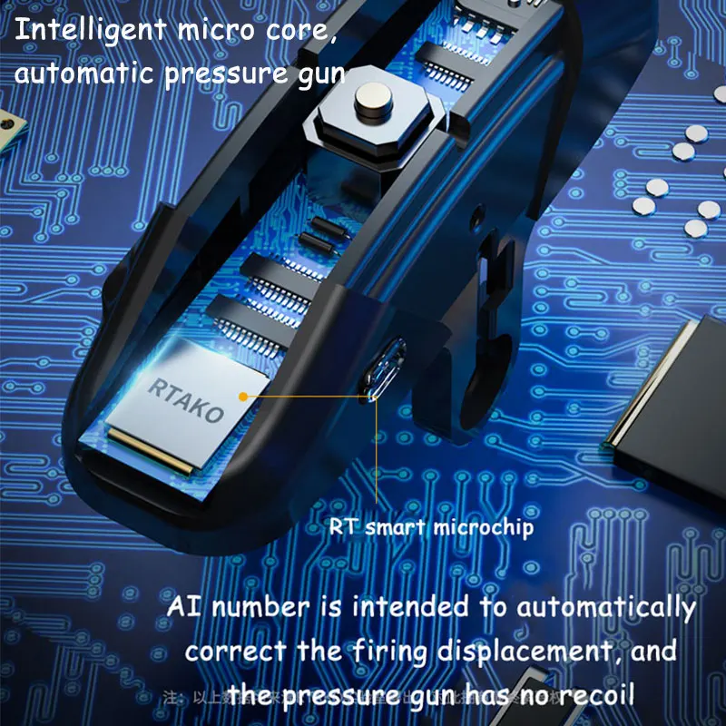 Мобильный контроллер PUBG геймпад джойстик 30 снимков в секунду игровой триггер L1R1