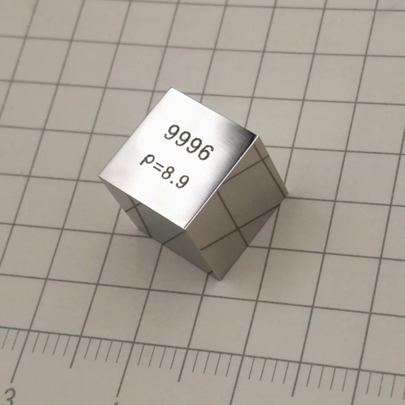 Free shipping 6-sided Mirror Polished Double-sided Engraved Metal 10mm Cobalt Co Cube Co≥99.96% | Обустройство дома