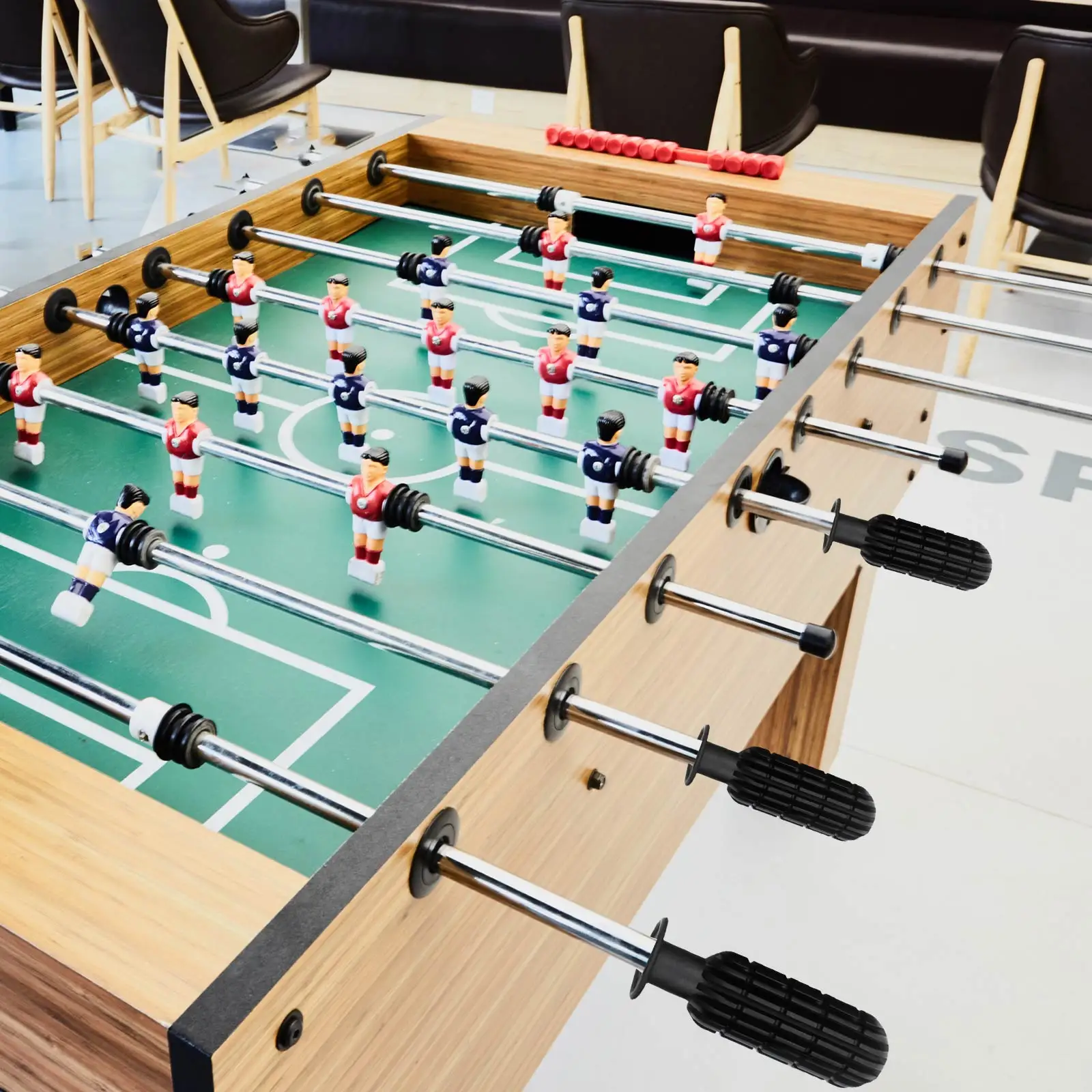 

Нескользящая ручка для настольного футбола, 8 предметов, легкая в установке, аксессуары для замены ручек