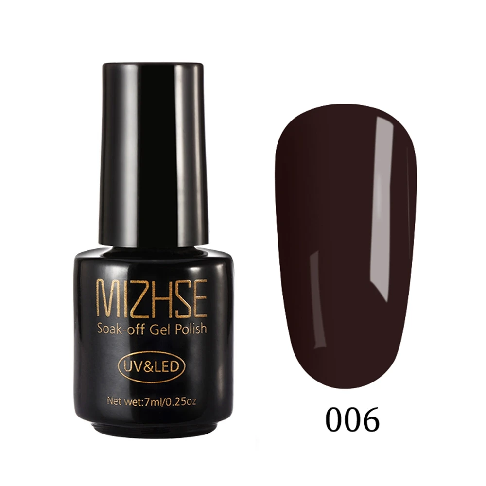 TXH006 MIZHSE Гель-лак для ногтей 7 мл UV Vernis Полупостоянный праймер верхнее покрытие для маникюра xx цветов гелевое покрытие для ногтей гель-арт - Цвет: TXH006