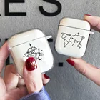 Мягкий чехол для Apple Airpods 1, 2, 3, беспроводные Bluetooth-наушники