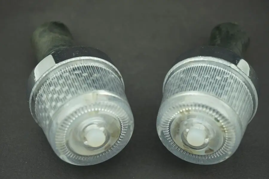 2 шт мотоцикл велосипед светодиодный мигающий Руль Ручка свет Декоративный