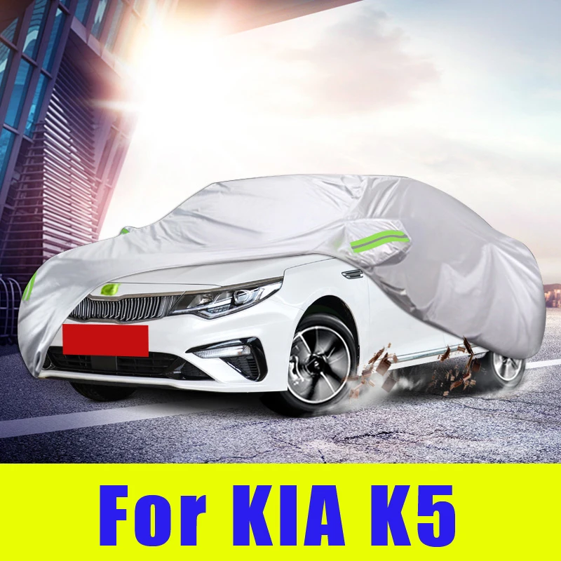 Waterproof full car covers Outdoor Sunshade Dustproof Snow For KIA K5 Optima 4 JF Optima 3 TF SX SXL Hybrid 2011-2019Accessories