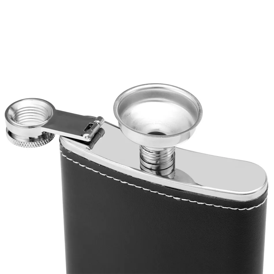 

Quartz Men's Wristwatch Travel Outdoor Hip Flask Container with Funnel Unique Housewarming Gift Sets