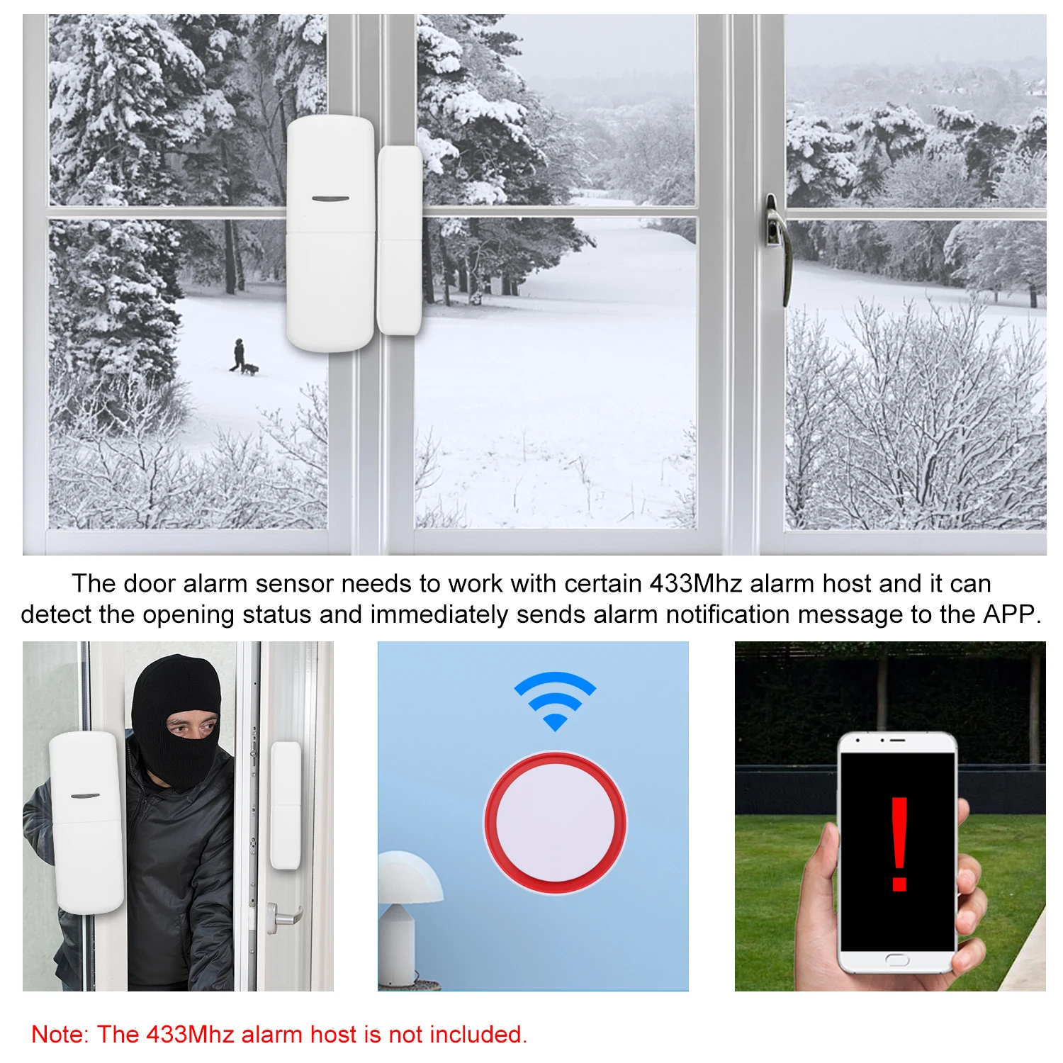 GSM сигнализация Wi Fi 2G домофон дистанционное управление Автонабор 433 МГц детекторы