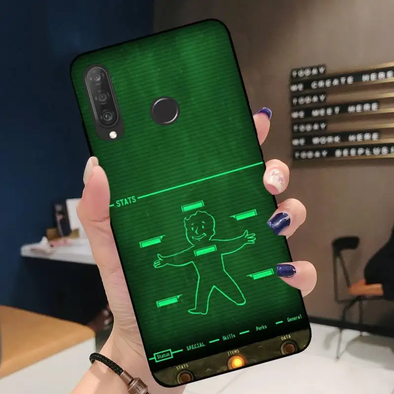 

Phone Case For Huawei P20 30 40 Pro Mate 20 30 40 Pro Honor 9x 10 30lite Y62019 Fallout Shelter Game Soft Cover