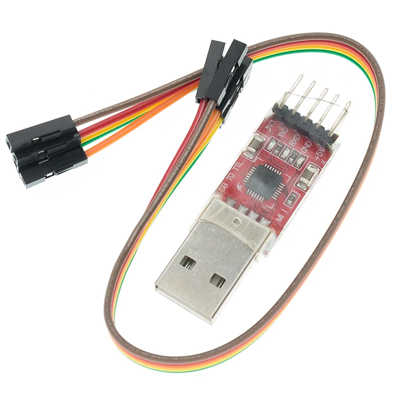 20 компл./лот модуль CP2102 USB к TTL serial UART STC кабель для загрузки PL2303 супер обновление