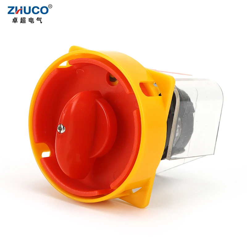 ZHUCO SZW25-80D/2GS 25A Выкл на двухполюсном электрическом отключении висячий замок с вращающейся ручкой переключатель кулачковый переключатель