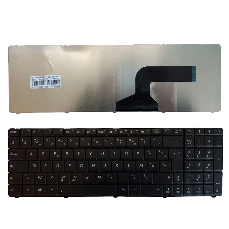 

Новая Французская клавиатура для ноутбука Asus K54C K54L K54LY X54 X54C X54L X54LY K55D K55N K55DE K55DR FR, Черная