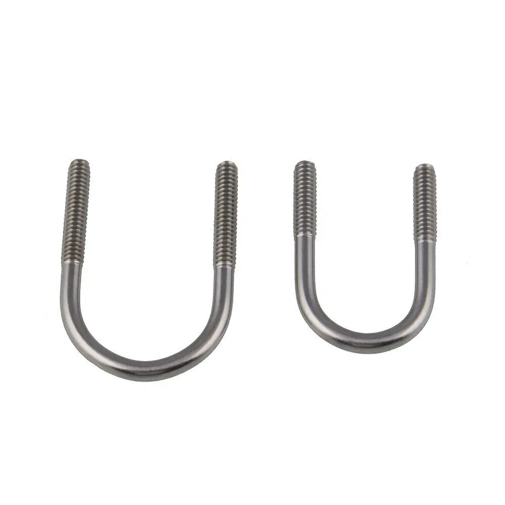 

Stainless Steel U-Bolt Handlebar Rail Mount Base with 1" B-Ball