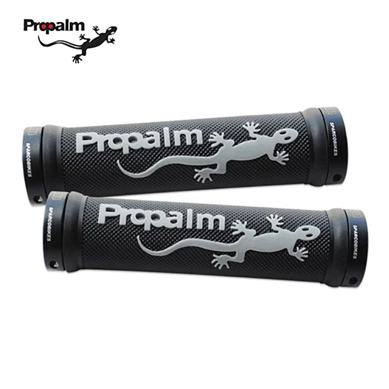 Велосипедные ручки Propalm HY-709EP резиновые алюминиевые двухсторонние велосипедные с