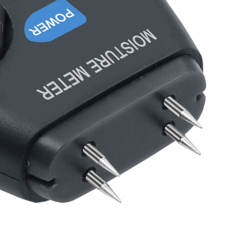 Двухконтактный цифровой измеритель влажности дерева тестер большой ЖК-дисплей |